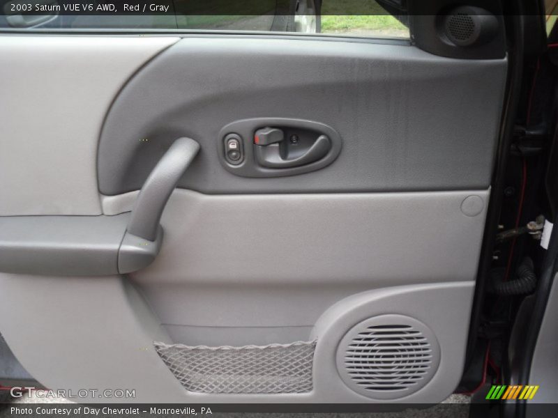 Red / Gray 2003 Saturn VUE V6 AWD