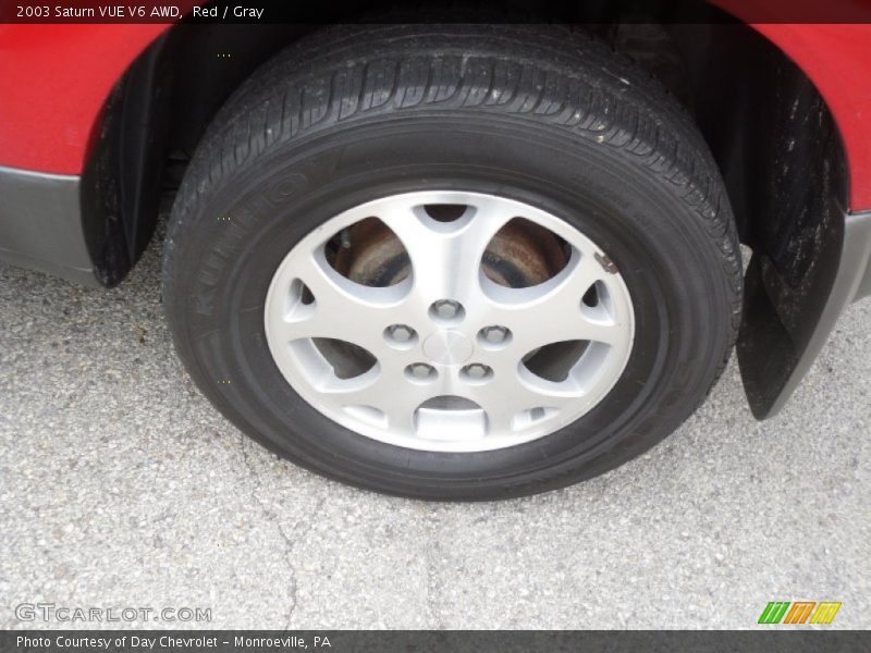 Red / Gray 2003 Saturn VUE V6 AWD