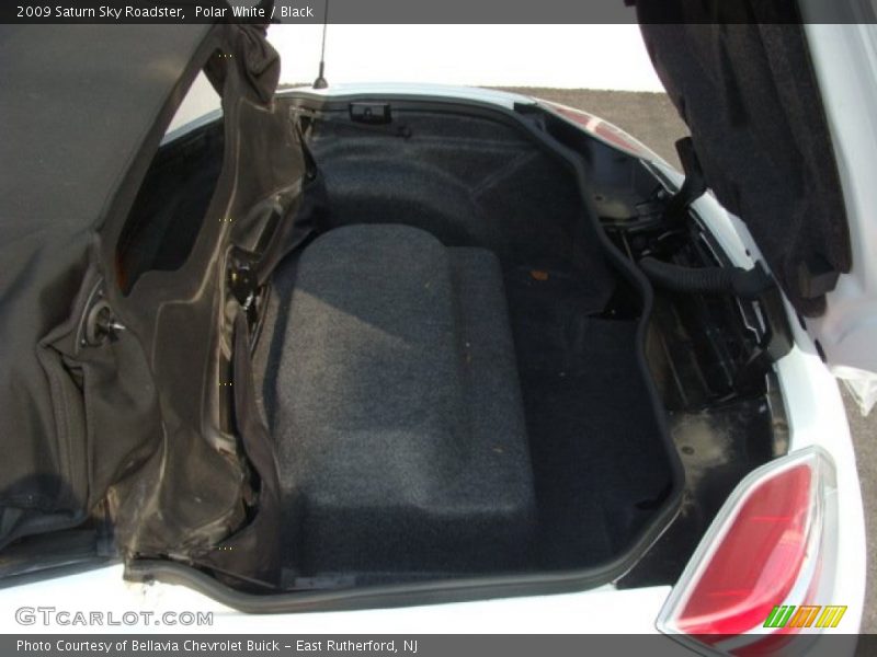 Polar White / Black 2009 Saturn Sky Roadster
