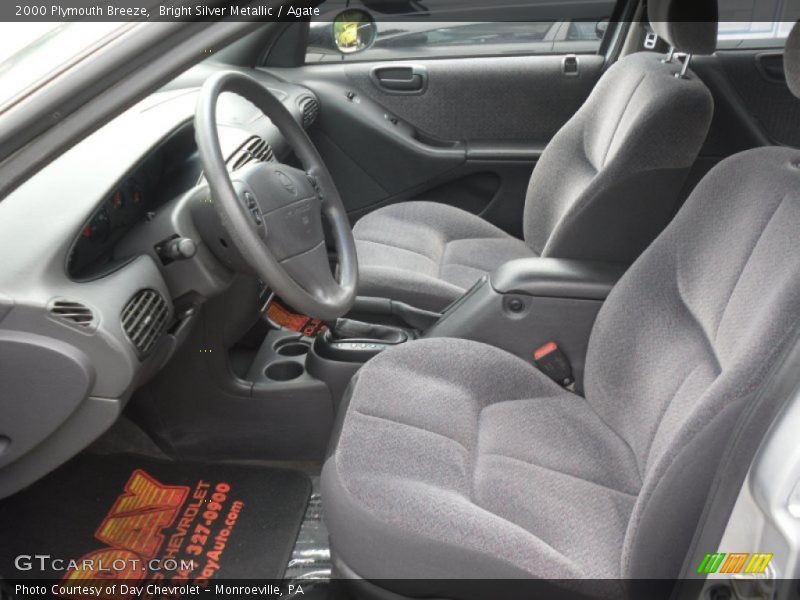 Bright Silver Metallic / Agate 2000 Plymouth Breeze