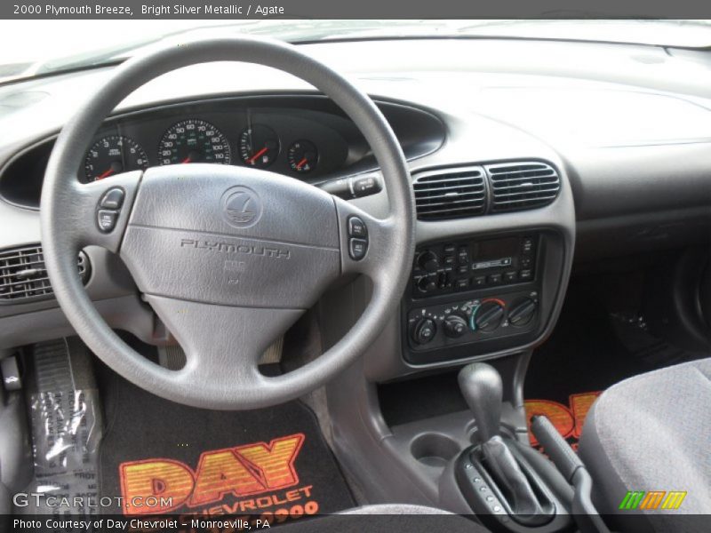 Bright Silver Metallic / Agate 2000 Plymouth Breeze