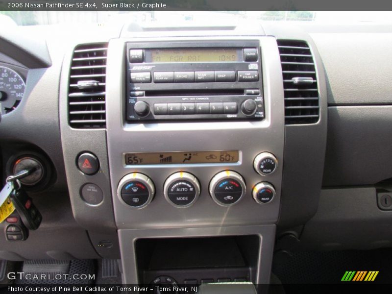 Super Black / Graphite 2006 Nissan Pathfinder SE 4x4