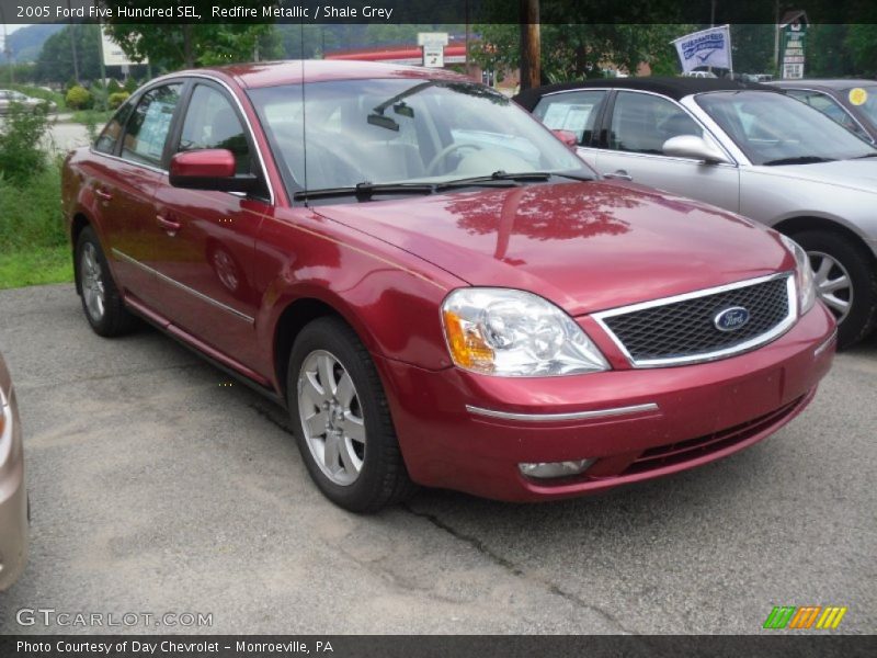 Redfire Metallic / Shale Grey 2005 Ford Five Hundred SEL