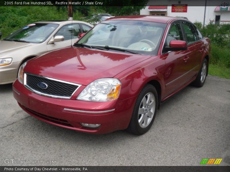 Redfire Metallic / Shale Grey 2005 Ford Five Hundred SEL