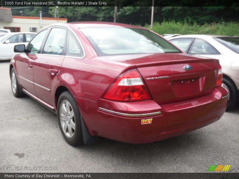 Redfire Metallic / Shale Grey 2005 Ford Five Hundred SEL