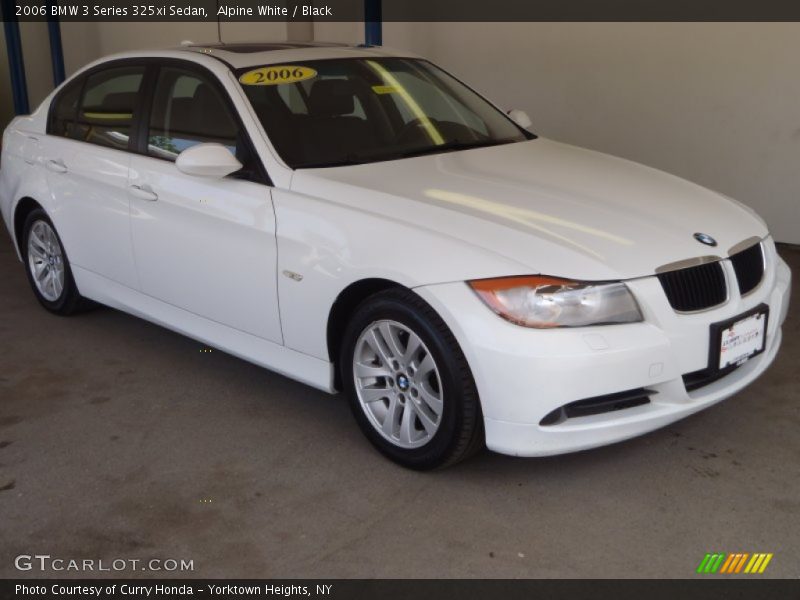 Alpine White / Black 2006 BMW 3 Series 325xi Sedan