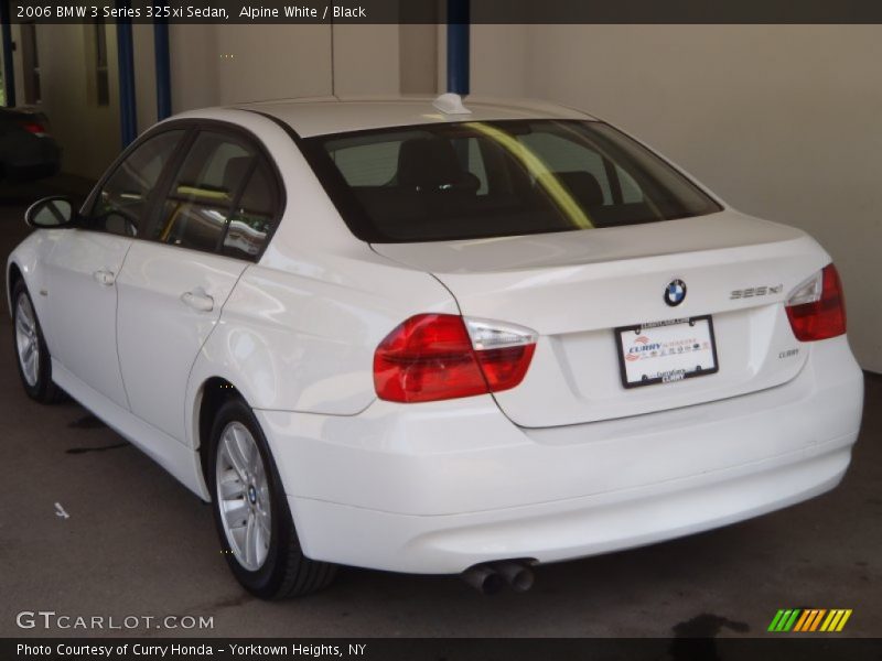 Alpine White / Black 2006 BMW 3 Series 325xi Sedan
