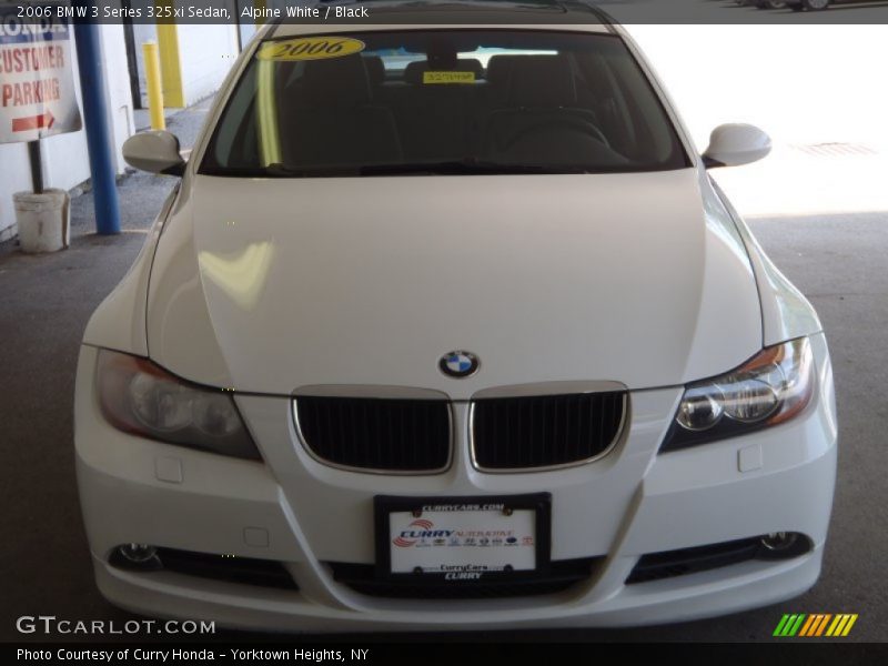 Alpine White / Black 2006 BMW 3 Series 325xi Sedan