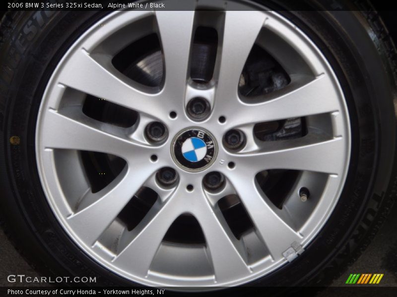 Alpine White / Black 2006 BMW 3 Series 325xi Sedan