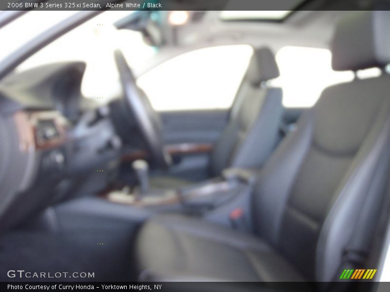 Alpine White / Black 2006 BMW 3 Series 325xi Sedan