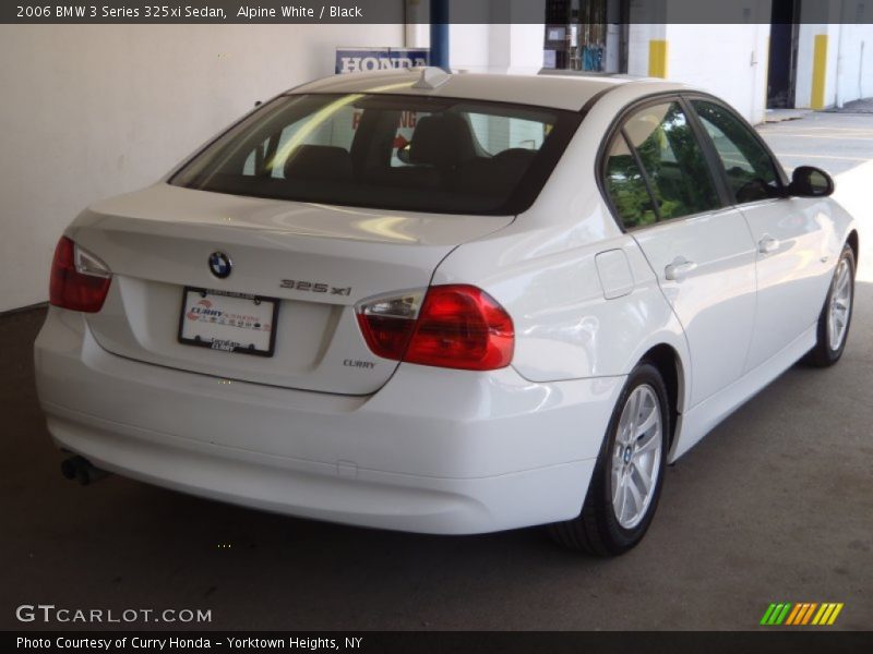 Alpine White / Black 2006 BMW 3 Series 325xi Sedan