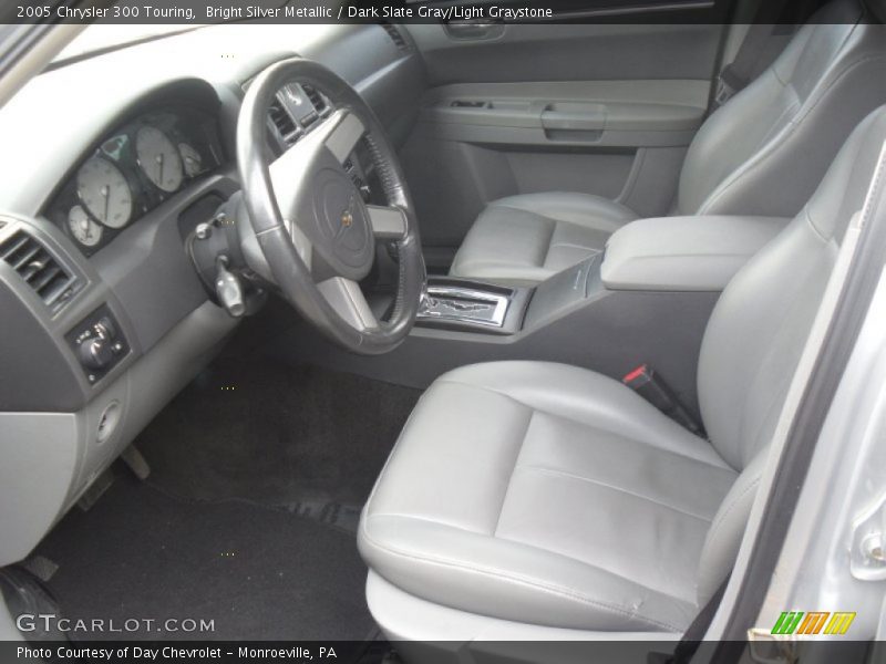Bright Silver Metallic / Dark Slate Gray/Light Graystone 2005 Chrysler 300 Touring
