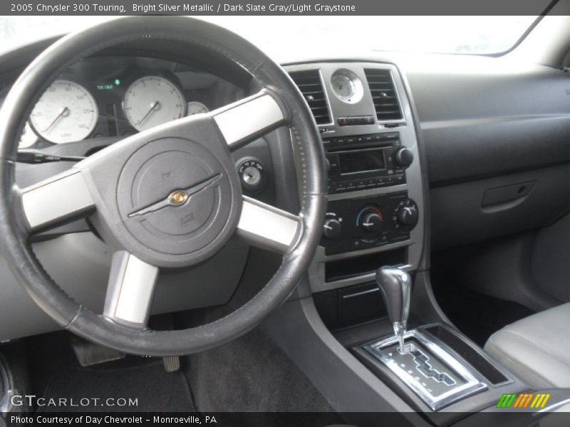 Bright Silver Metallic / Dark Slate Gray/Light Graystone 2005 Chrysler 300 Touring
