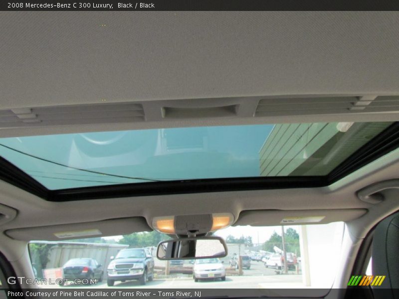 Black / Black 2008 Mercedes-Benz C 300 Luxury