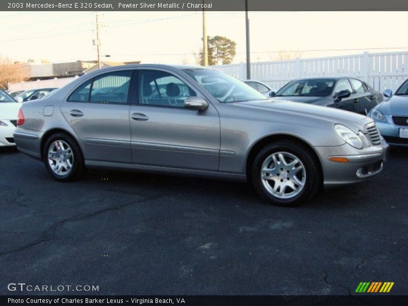 Pewter Silver Metallic / Charcoal 2003 Mercedes-Benz E 320 Sedan