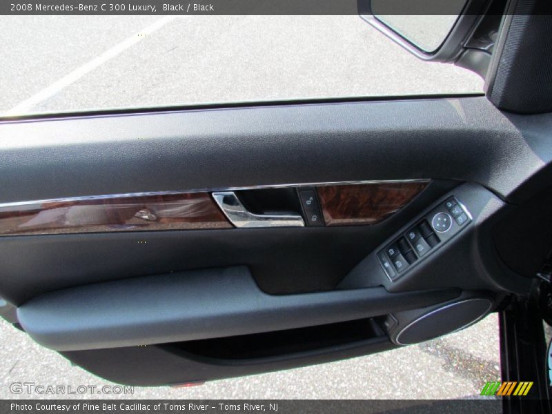 Black / Black 2008 Mercedes-Benz C 300 Luxury