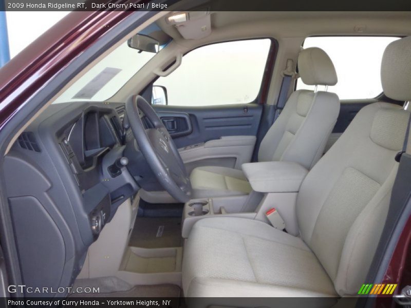  2009 Ridgeline RT Beige Interior