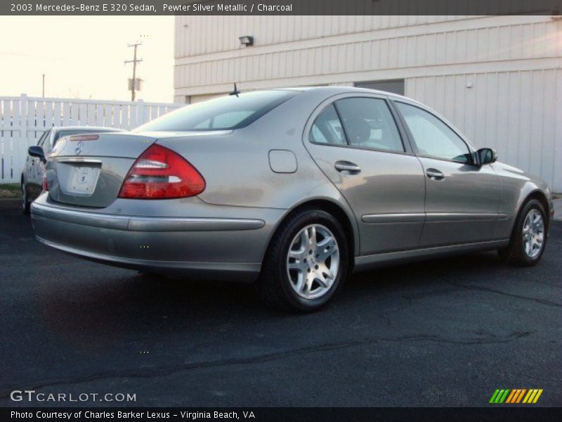 Pewter Silver Metallic / Charcoal 2003 Mercedes-Benz E 320 Sedan