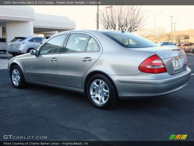 Pewter Silver Metallic / Charcoal 2003 Mercedes-Benz E 320 Sedan