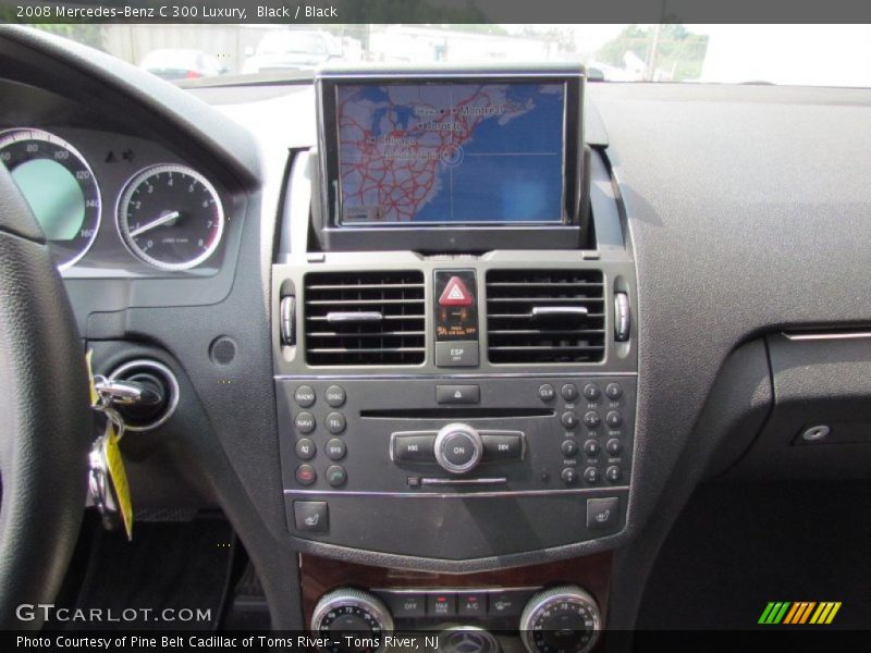Black / Black 2008 Mercedes-Benz C 300 Luxury