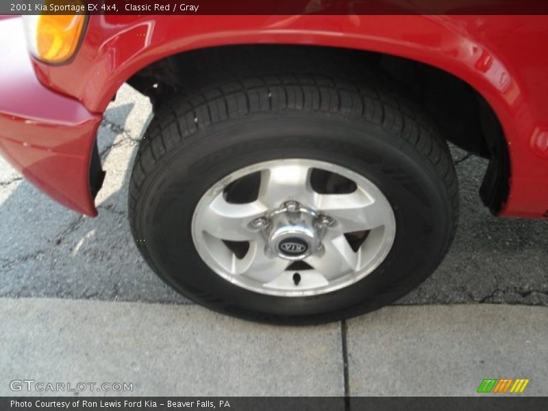 Classic Red / Gray 2001 Kia Sportage EX 4x4