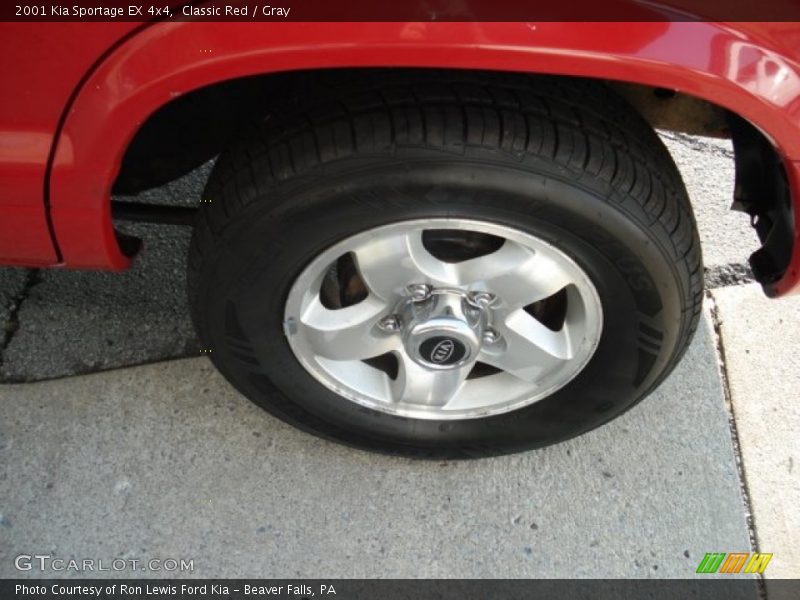 Classic Red / Gray 2001 Kia Sportage EX 4x4