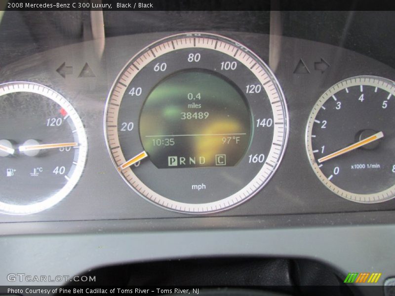Black / Black 2008 Mercedes-Benz C 300 Luxury