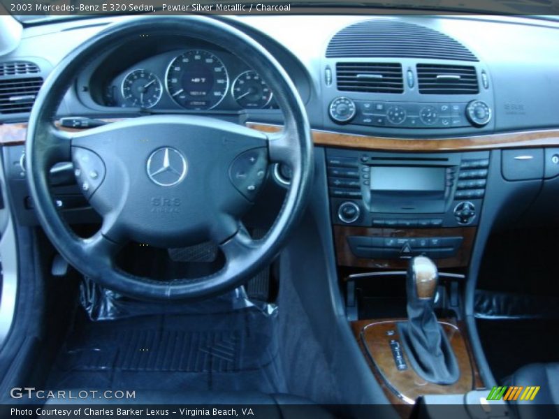 Pewter Silver Metallic / Charcoal 2003 Mercedes-Benz E 320 Sedan