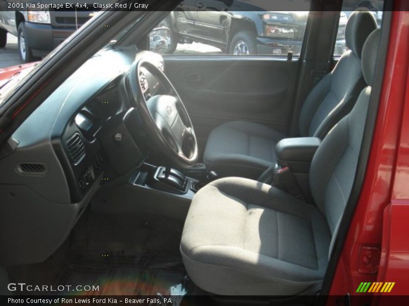Classic Red / Gray 2001 Kia Sportage EX 4x4