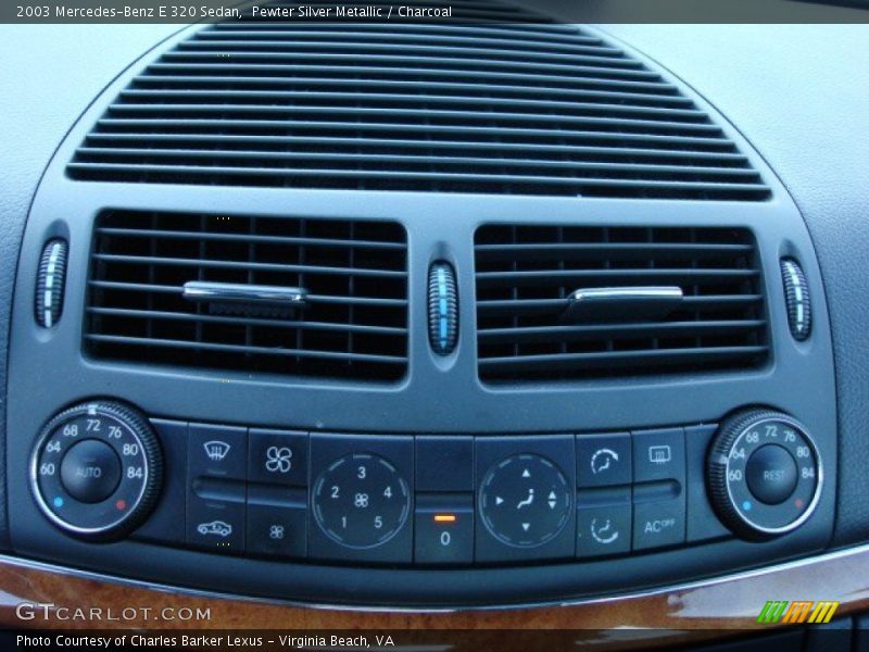 Pewter Silver Metallic / Charcoal 2003 Mercedes-Benz E 320 Sedan