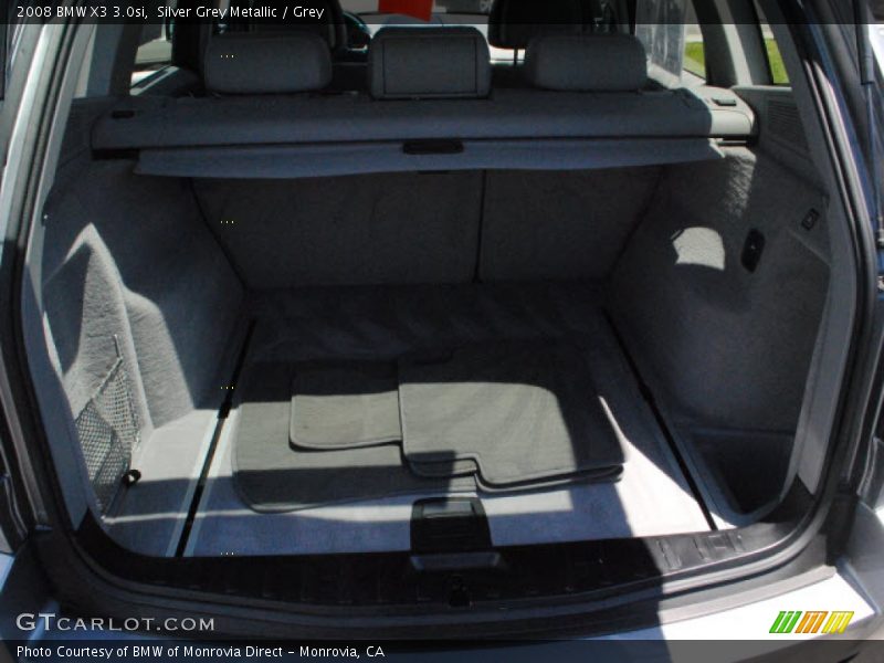 Silver Grey Metallic / Grey 2008 BMW X3 3.0si