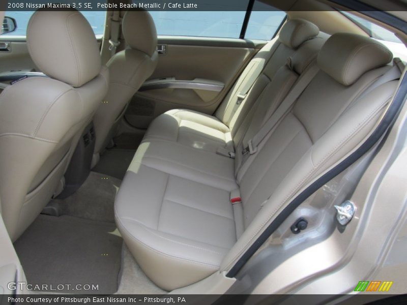Pebble Beach Metallic / Cafe Latte 2008 Nissan Maxima 3.5 SE
