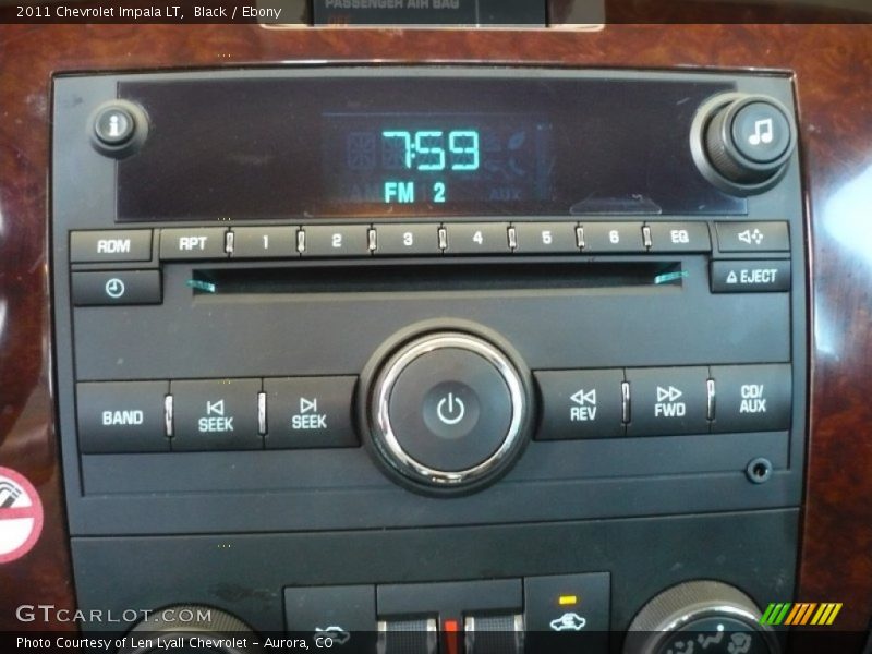 Black / Ebony 2011 Chevrolet Impala LT