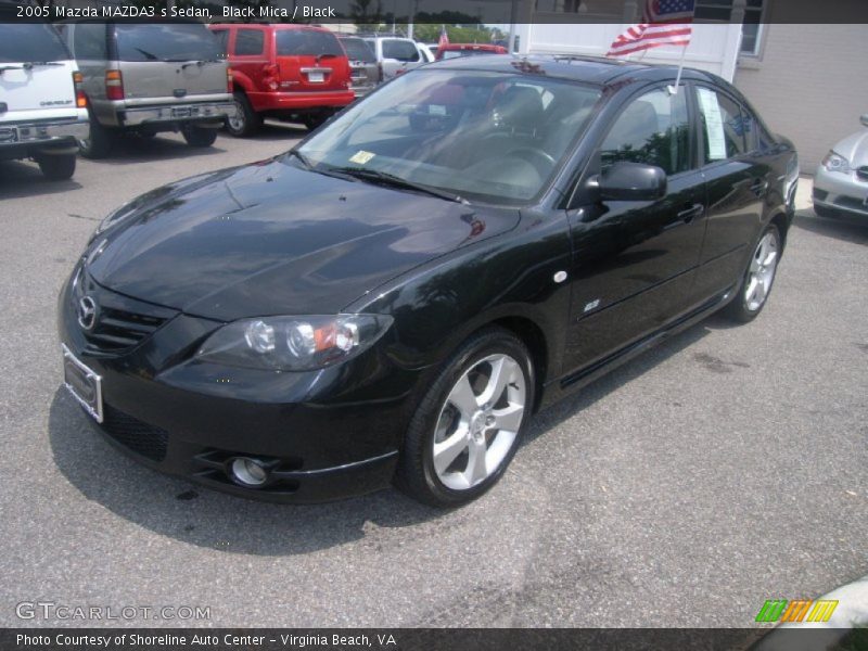 Black Mica / Black 2005 Mazda MAZDA3 s Sedan