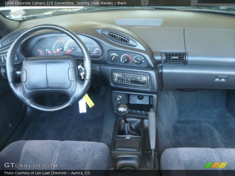 Dashboard of 1996 Camaro Z28 Convertible