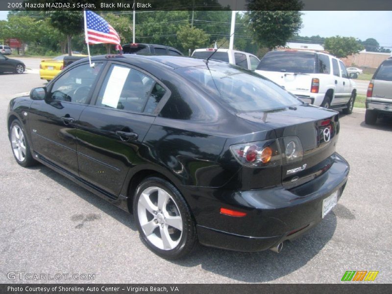 Black Mica / Black 2005 Mazda MAZDA3 s Sedan