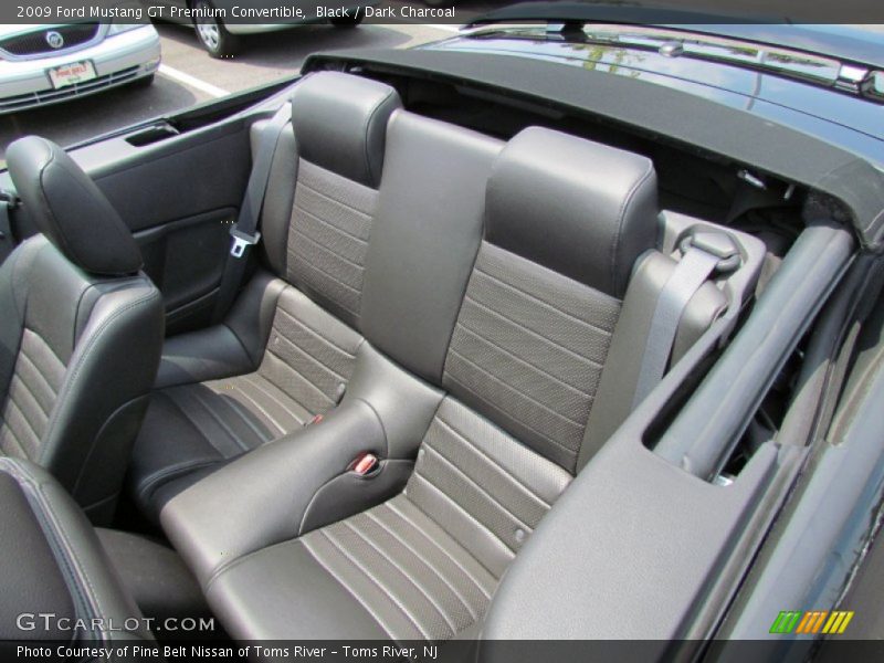  2009 Mustang GT Premium Convertible Dark Charcoal Interior