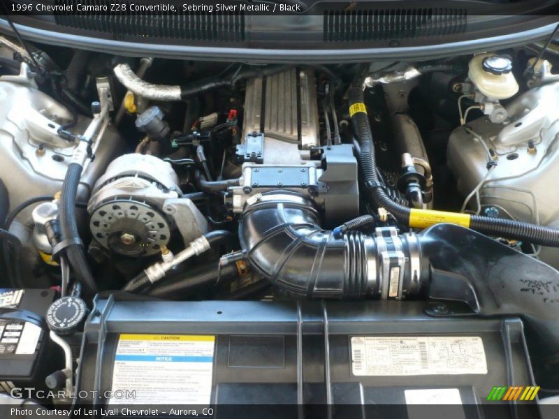  1996 Camaro Z28 Convertible Engine - 5.7 Liter OHV 16-Valve LT1 V8