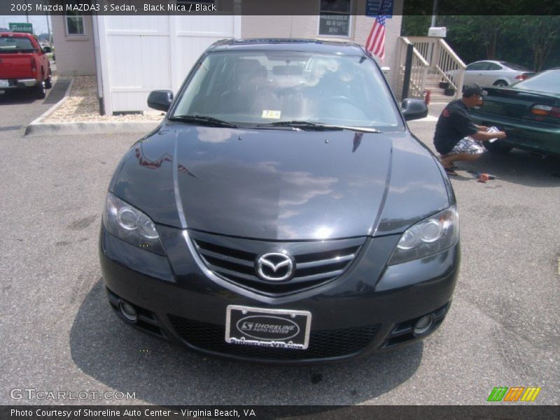 Black Mica / Black 2005 Mazda MAZDA3 s Sedan