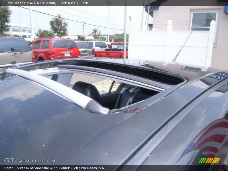 Black Mica / Black 2005 Mazda MAZDA3 s Sedan