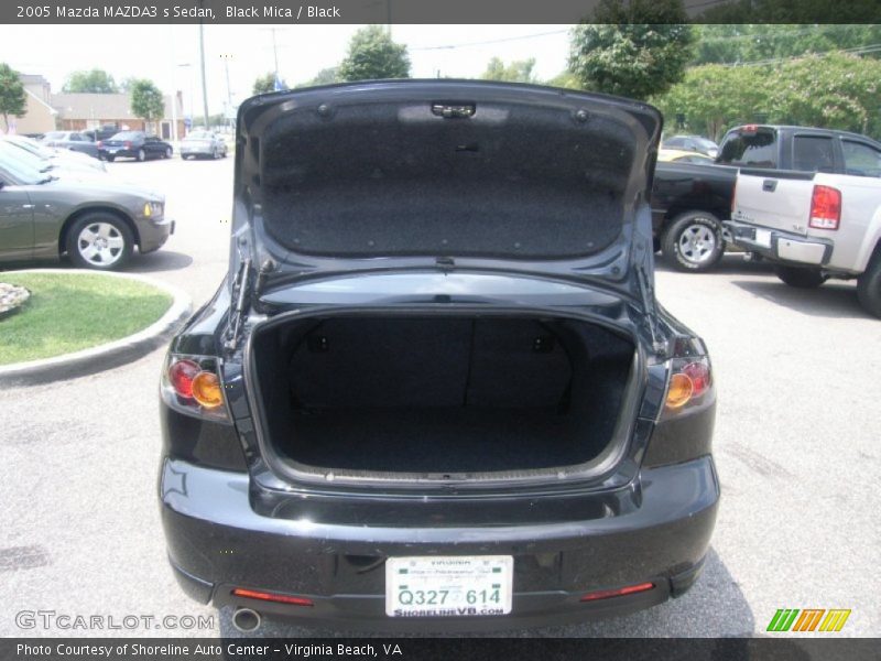 Black Mica / Black 2005 Mazda MAZDA3 s Sedan