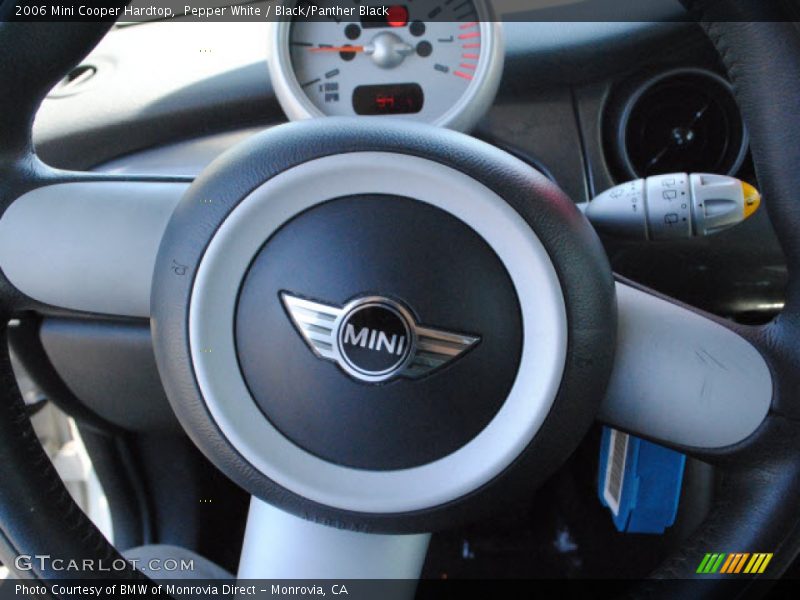 Pepper White / Black/Panther Black 2006 Mini Cooper Hardtop