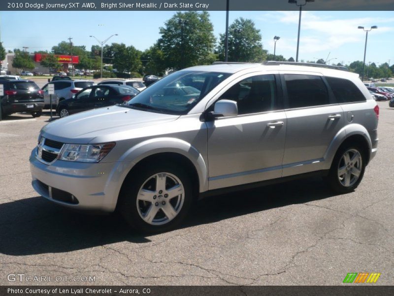 Bright Silver Metallic / Dark Slate Gray 2010 Dodge Journey SXT AWD