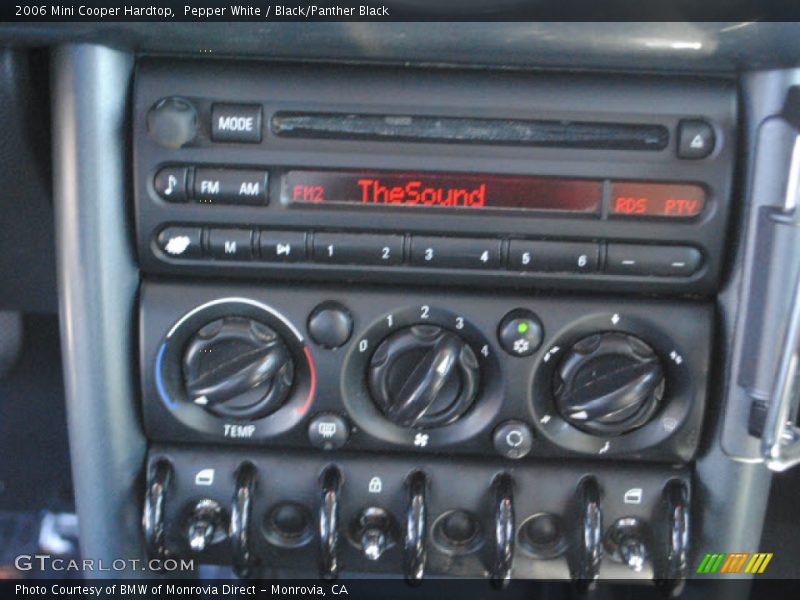 Pepper White / Black/Panther Black 2006 Mini Cooper Hardtop