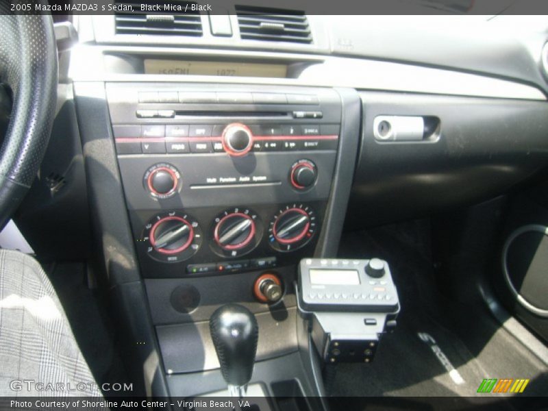 Black Mica / Black 2005 Mazda MAZDA3 s Sedan