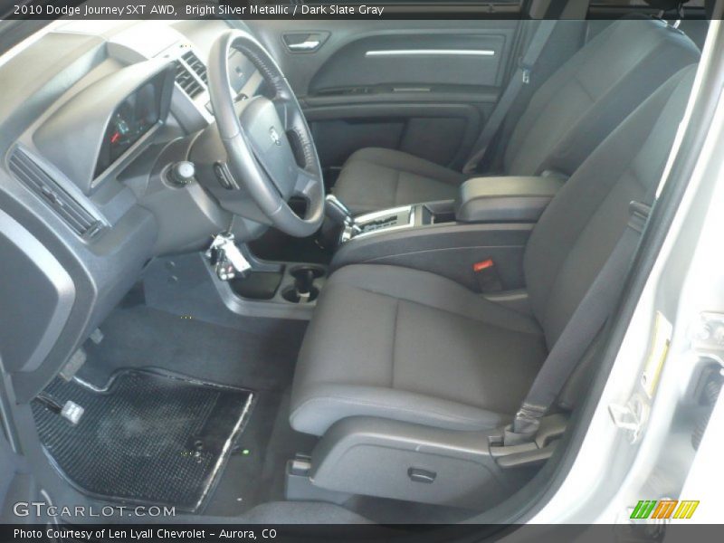 Bright Silver Metallic / Dark Slate Gray 2010 Dodge Journey SXT AWD