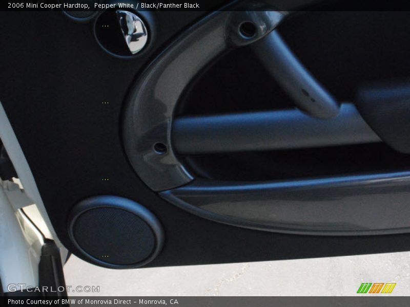 Pepper White / Black/Panther Black 2006 Mini Cooper Hardtop