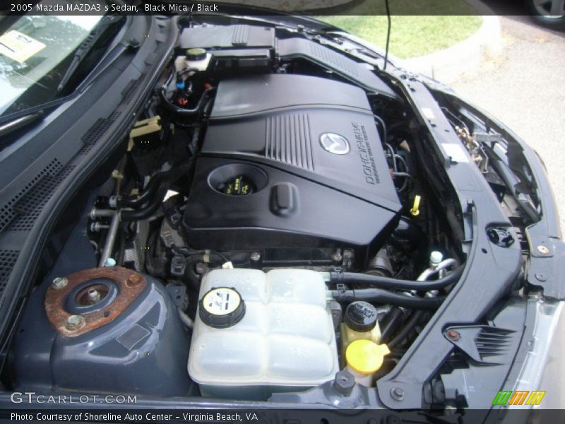 Black Mica / Black 2005 Mazda MAZDA3 s Sedan