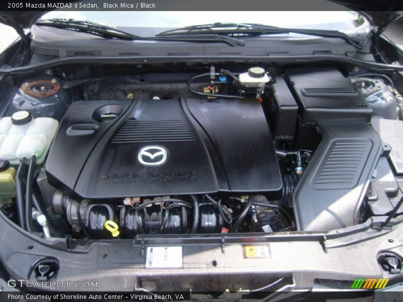 Black Mica / Black 2005 Mazda MAZDA3 s Sedan