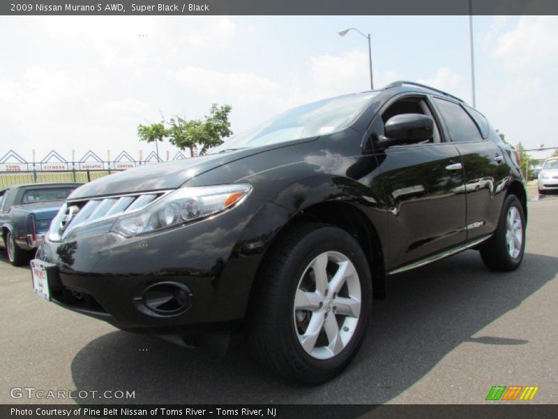 Super Black / Black 2009 Nissan Murano S AWD